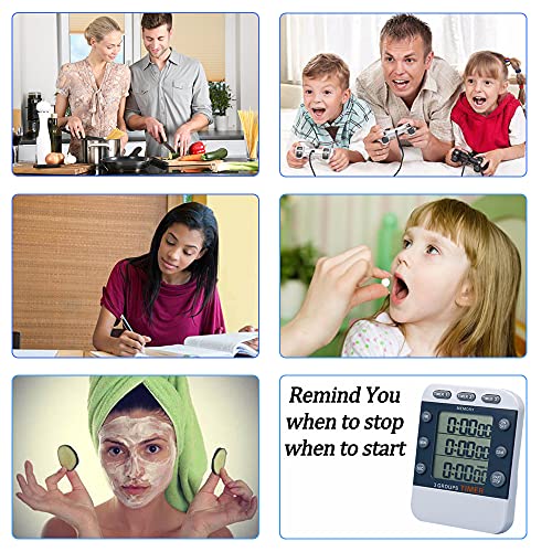 Digital Dual Kitchen Timer