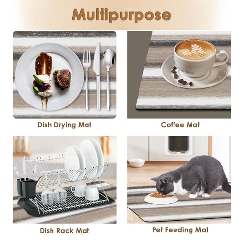 Coffee Mat for Countertops (2 Count)