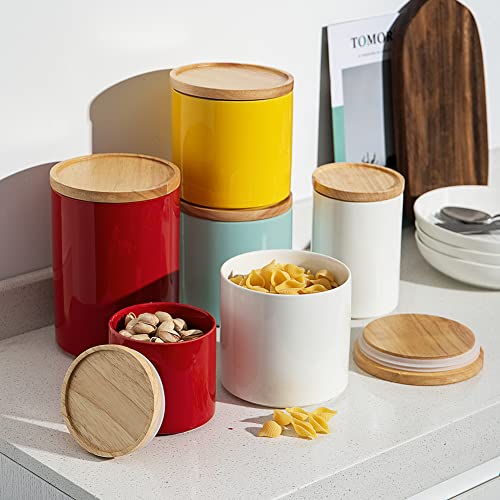 Sweejar Kitchen Canisters Ceramic Food Storage Jar