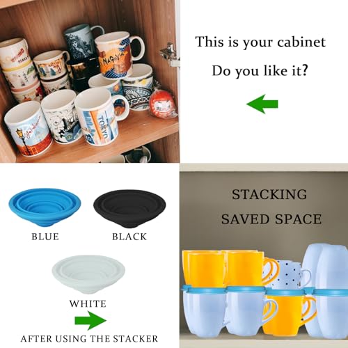 Coffee Mug Organizers and Storage (6 Count)