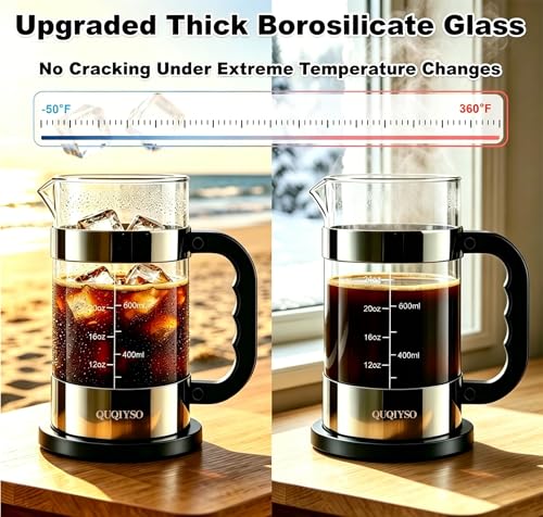 French Press Coffee Maker 34oz