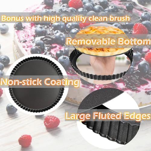 Tart Pan 9 Inch Tart Pans Removable Bottom