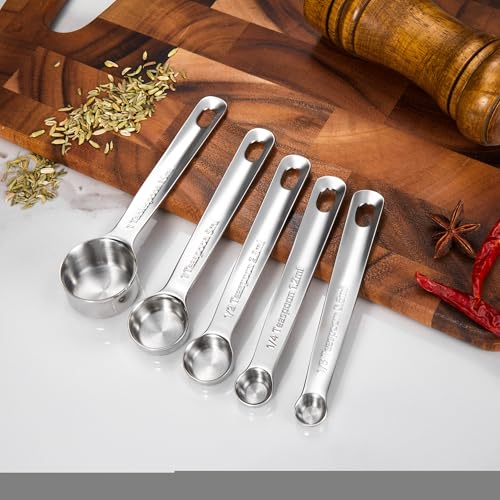 Premium 18 10 Measuring Spoons Set (5 Count)