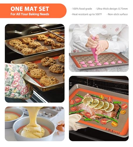 Silicone Baking Mats (6 Count)