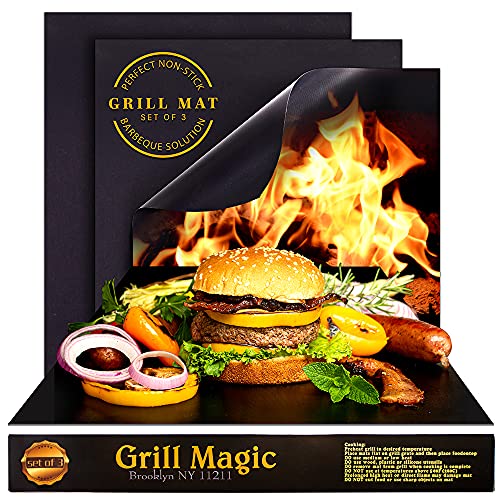 BBQ Grill Mat Set of 3 (3 Count)