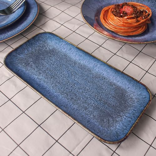 Porcelain Dinner Plates set dessert salad dish Set of 4 (4 Count)