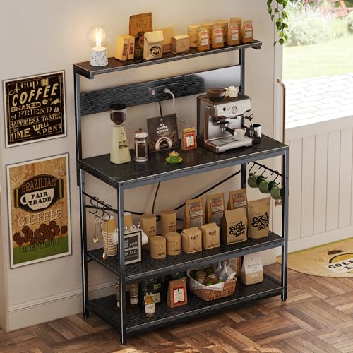 Bakers Rack with Power Outlets