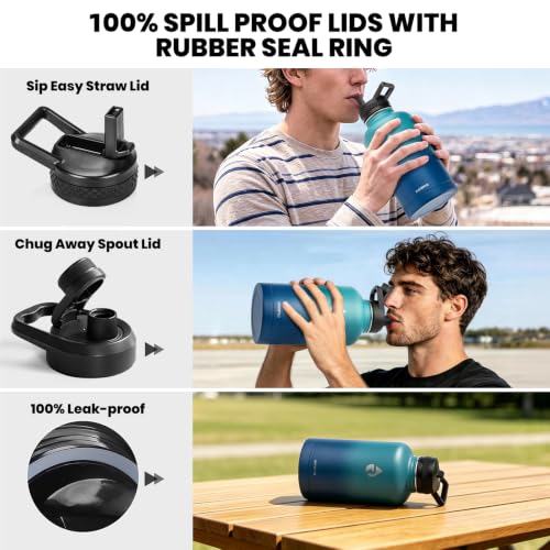 Insulated Water Bottle 64 oz