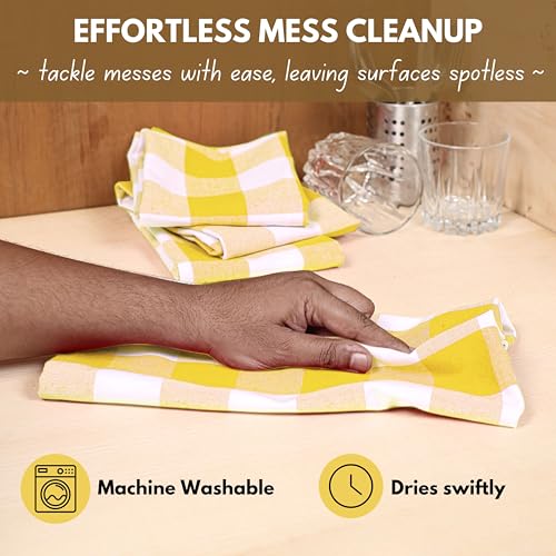 Yellow Buffalo Dish Towel 16"x26" (12 Count)