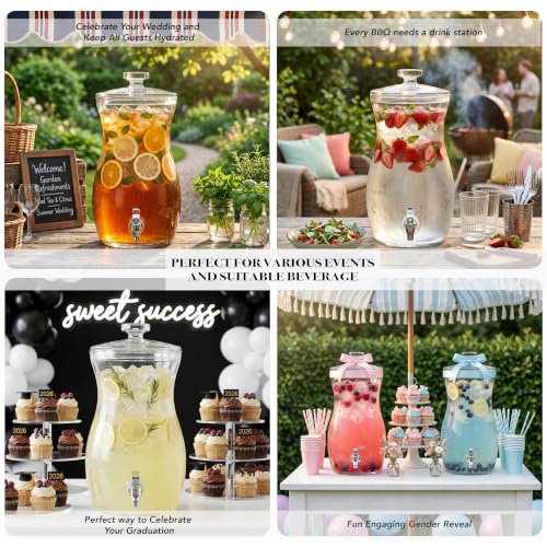 Glass Beverage Dispenser