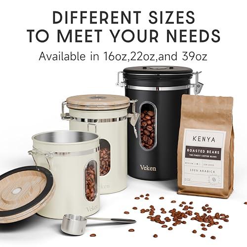 Coffee Canister with Window