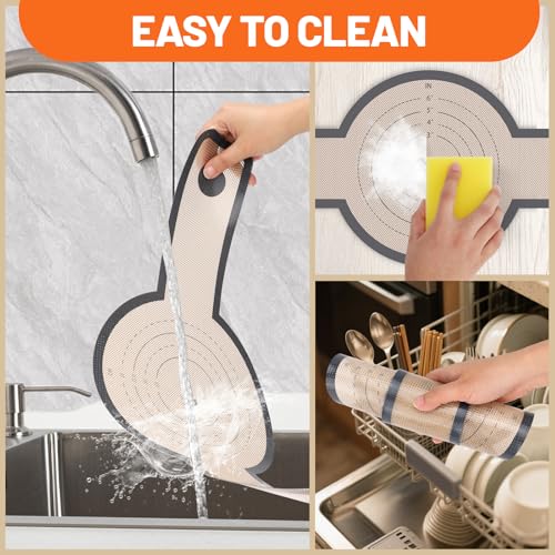 2 Pcs Silicone Bread Sling for Dutch Oven (2 Count)