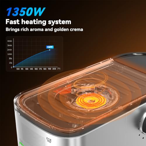 Espresso Machine with Adjustable Extraction Temperature