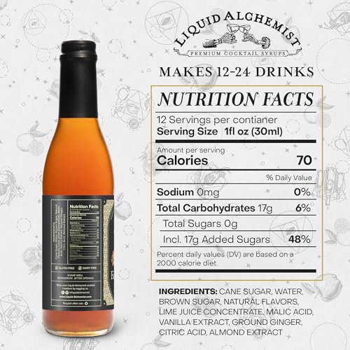 Falernum Syrup for Cocktails (12.7 Fl Oz)