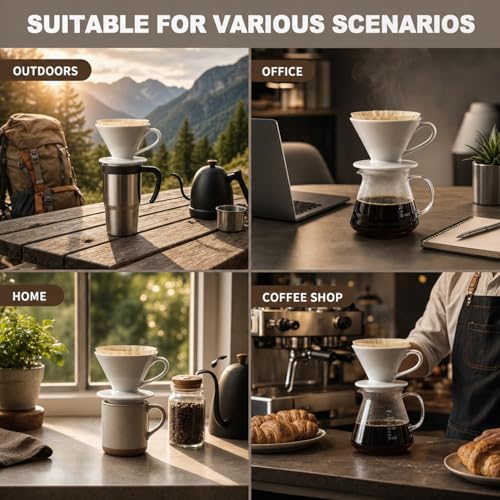 Ceramic Pour Over Coffee Dripper