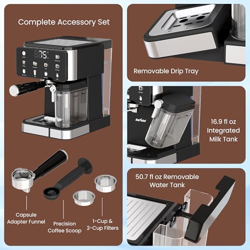 Espresso & Americano Machine with Cold Brew