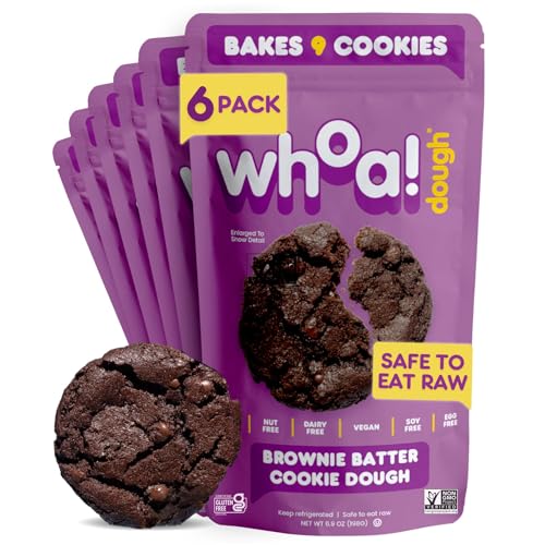 Whoa Dough Ready to Bake Cookie Dough Brownie Batter (41.4 Ounce)