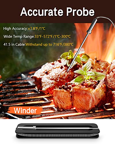 Meat Thermometer Wireless Bluetooth