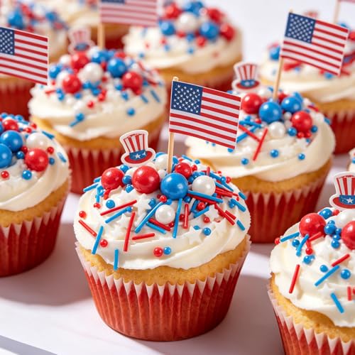 Patriotic Sprinkles 130g (4.58 Ounce)