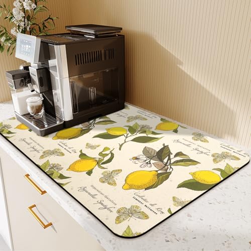 19.5" x 12" Dish Drying Mat & 24" x 5.5" Sink Splash Guard