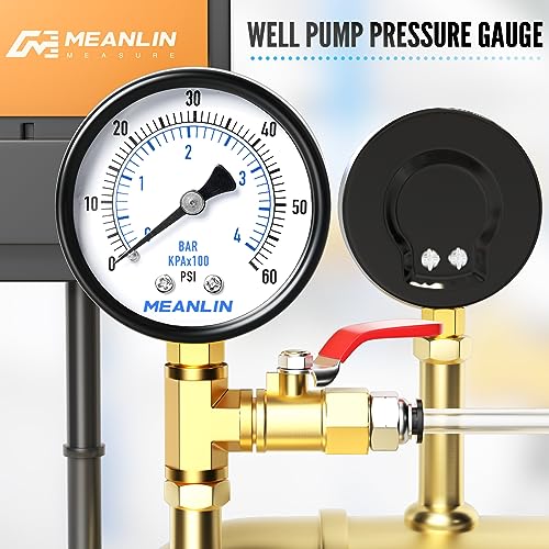 0 60Psi Well Pump Pressure Gauge 1