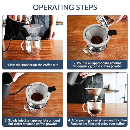 Pour Over Coffee Dripper