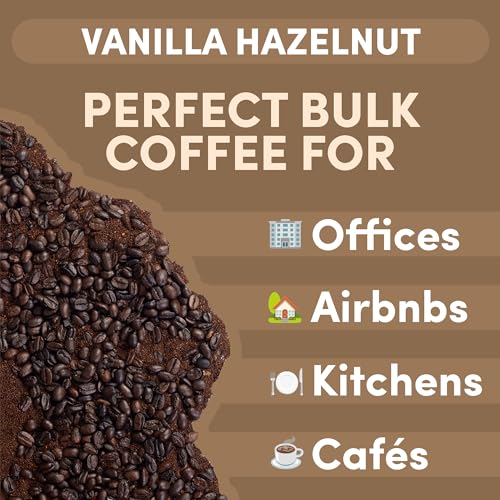 Sarasota Coffee Whole Bean Vanilla Hazelnut (80 Ounce)