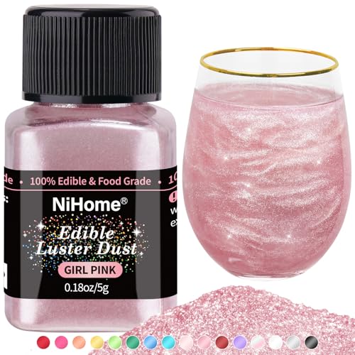 Edible Glitter Luster Dust for Drinks