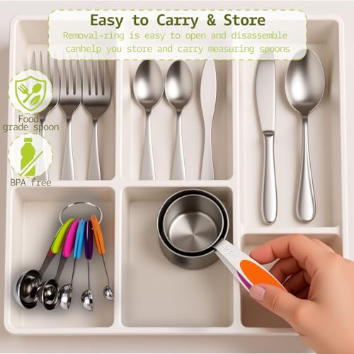 10pcs Measuring Cups and Spoons Set (10 Count)