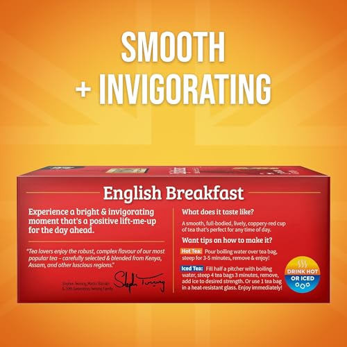 English Breakfast Black Tea Individually Wrapped Bags (100 Count)