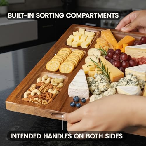 Acacia Wood Cutting Board Set of 3 (3 Count)