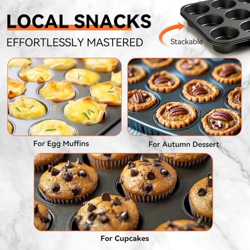 2 Pack Muffin Pan for Baking (2 Count)