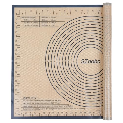 Silicone Pastry Mat 28X20 inch Baking Mat for Rolling Dough