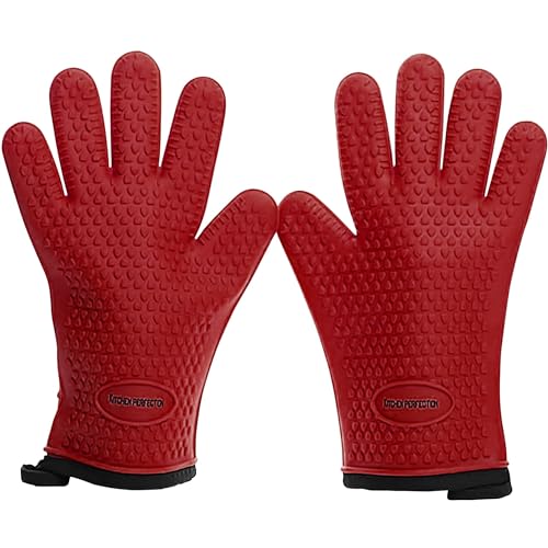XL Silicone Smoker BBQ Gloves (2 Count)