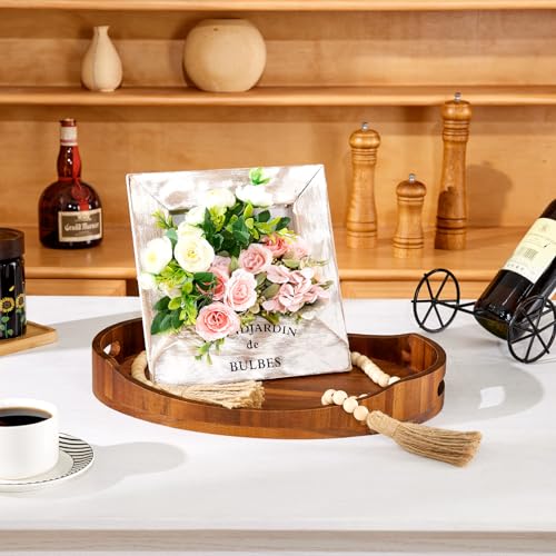 Wood Serving Tray with Handle