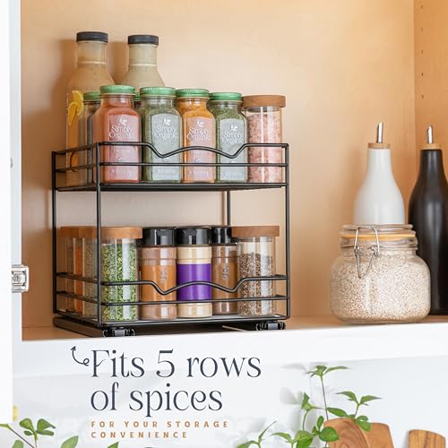 Pull Out Cabinet Organizer for Spices