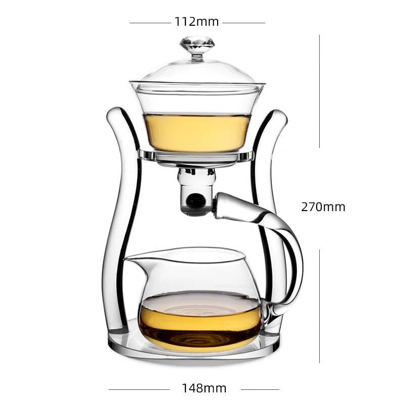 Lazy Kungfu Teapot Glass Semi