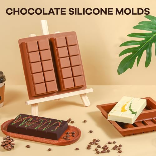 Dubai Chocolate Molds 1 Inch Deep (2 Count)