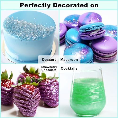 Edible Glitter Spray Set