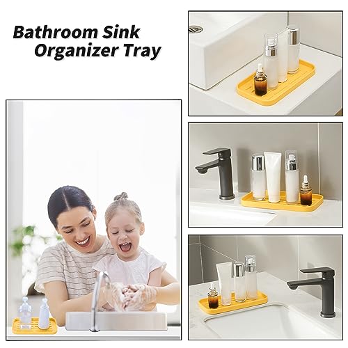 Silicone Kitchen Sink Organizer Tray for Multiple Usage
