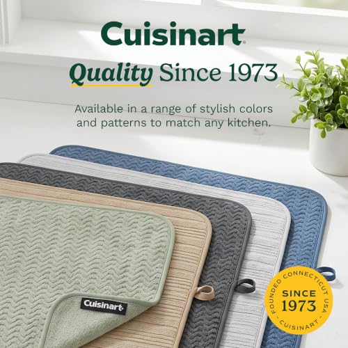 Cuisinart Dish Drying Mat for Kitchen Counter (2 Count)