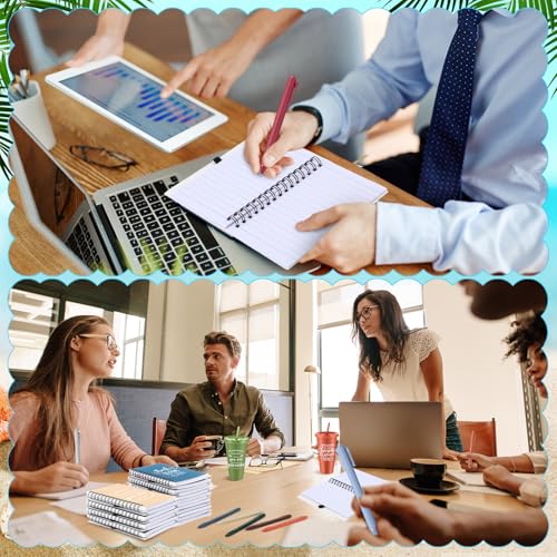 36 Pcs Employee Appreciation Gifts Bulk 24 oz Thank You Tumbler with Lid and Straw Mini Spiral Notebooks and Pens Appreciation Gifts for Team Employee Coworkers Teacher (36 Count)