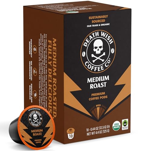 Medium Roast Single Serve Coffee Pods (10 Count)
