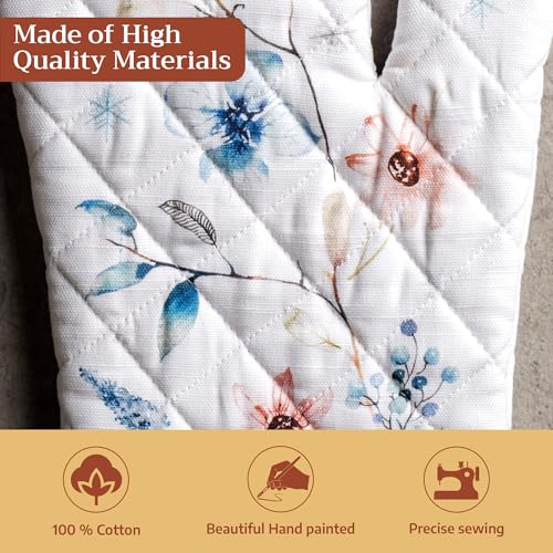 Maison d'Hermine Oven Gloves 100% Cotton Oven Mitt