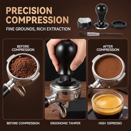 58mm Coffee Tamper & Distributor Set