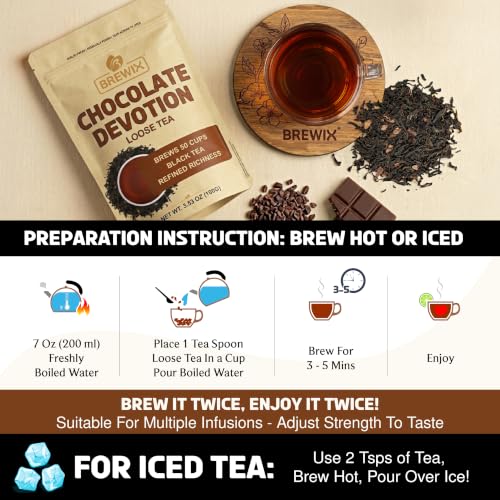 Chocolate Devotion Loose Leaf Tea (3.53 Ounce)