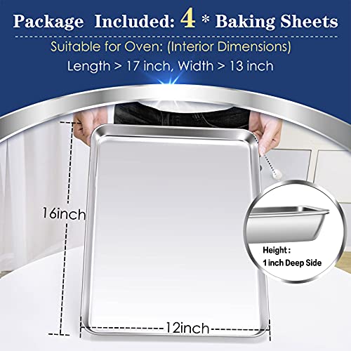 Baking Sheet Pan (4 Count)