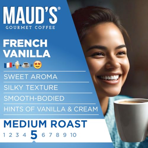 French Vanilla Medium Roast Coffee Pods (100 Count)