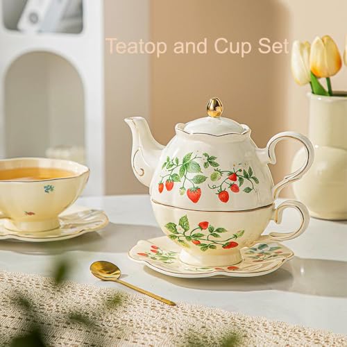 Teapot cup combo