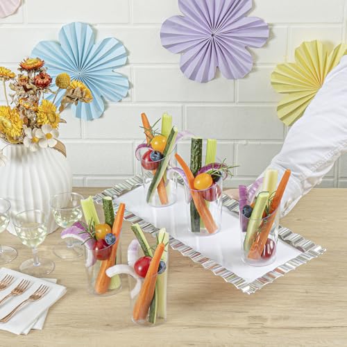 5 Ounce Mini Dessert Cups 100 Disposable Parfait Cups (100 Count)